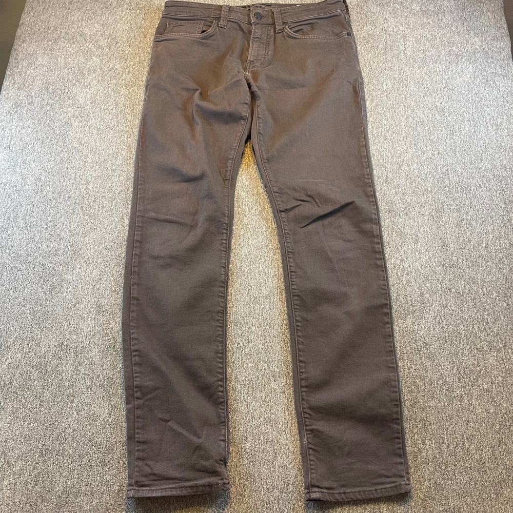 Mavi Jeans Jake Slim Leg Pants Men's Size 32x31 Black Casual Chinos Trousers